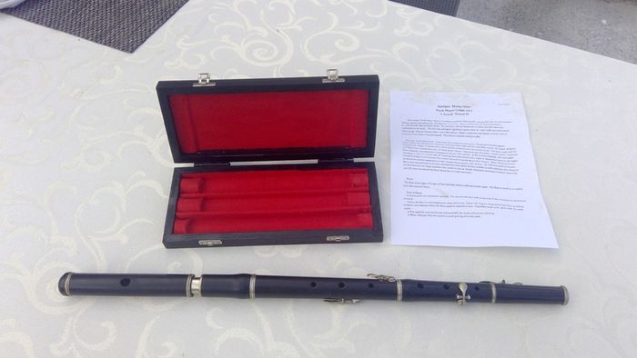 Traditional Ebony Flute