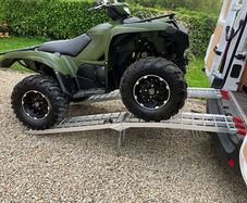 Quad 7 Ft Aluminium Foldable Load Ramps 1000 Kg