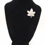Maple Leaf Sterling Silver Brooch Image 9