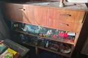 Mid Century Glazed Cabinet
