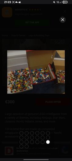 Lego 23kg for 200e / selling figures separately 120 for 300e