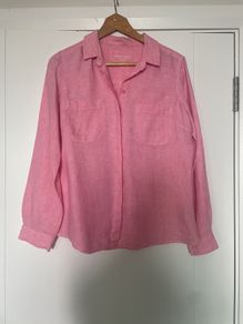 Pure Linen Blouse size M 12/14