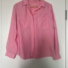 Pure Linen Blouse size M 12/14