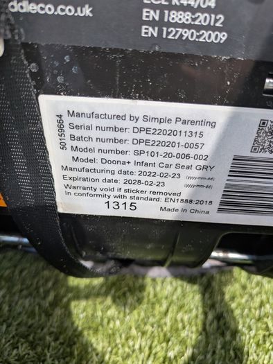 Doona car seat