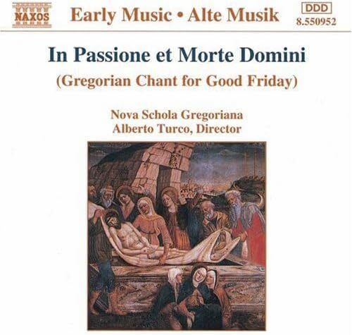In Passione et Morte Domini. (Gregorian Chant for Good Friday). CD. Free Postage!