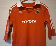 Munster Jersey. Official Adidas Munster Rugby Home Jersey.  Ladies Womens Size 12. Collect In Dublin Or Receive Via Post.