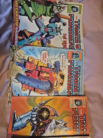 Vintage Marvel UK Transformers Comics 1980s  115 plus Issues  Annuals and Specials  Job Lot