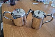 Vintage silver Hotelware EPNS Tea and Coffee Pots