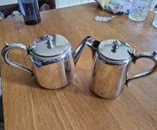 Vintage silver Hotelware EPNS Tea and Coffee Pots