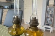 2 Vintage Oil Lamps