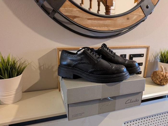 Clarks Derby shoes