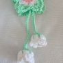 Hair Tie  #crochethairtie  #scrunchie #crochetaccessories #girlaccessories  #hairaccessories  #fashionaccessories Image 2