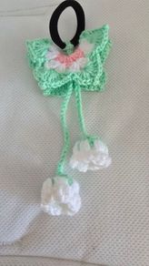 Hair Tie  #crochethairtie  #scrunchie #crochetaccessories #girlaccessories  #hairaccessories  #fashionaccessories