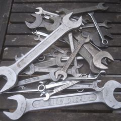 King Dick, Britool, Gedore, Elora And Other Vintage Spanners Metric, Imperial And Whitworth