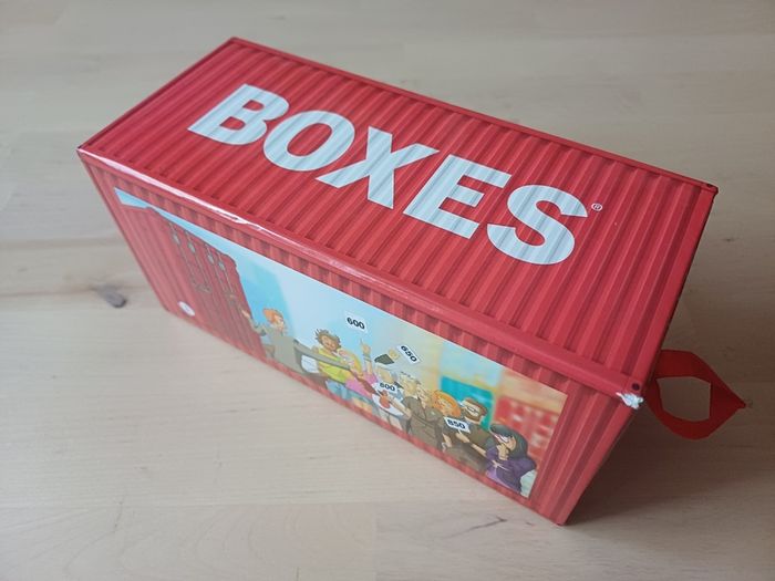 Boxes Family Party Bidding Board Game SEALED NEW