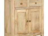 Side Cabinet 65x30x75 cm Solid Mango Wood