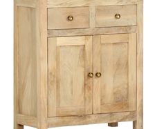 Side Cabinet 65x30x75 cm Solid Mango Wood