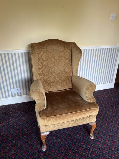 Finline Yellow Armchair