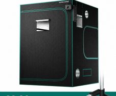 Complete 600W Full-Cycle Grow Kit Veg & Bloom Lights, Smart Inkbird Automation & 4.5L Humidifier
