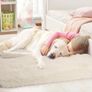 Living Room 200x300cm, Cream Area Rugs for Bedroom, Washable Anti Slip Extra Large Shaggy Soft Rug Fluffy Modern Floor Carpets Mat Beside Carpet for Kids Living Room Image 2