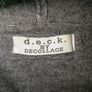 DECK by Decollage grey longline knit coatigan with hood uk 12 Image 10
