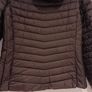 Fitted Black Puffa Jacket Image 2