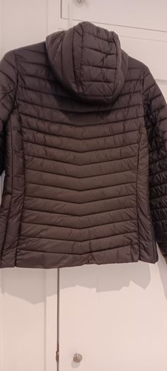 Fitted Black Puffa Jacket
