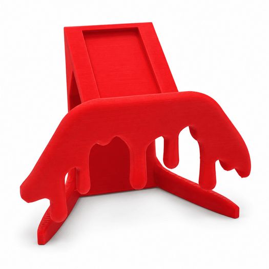 Melting Controller Stand for Xbox - 3D