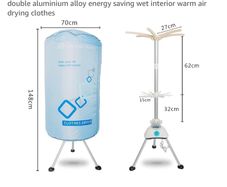 Electric clothes air dryer