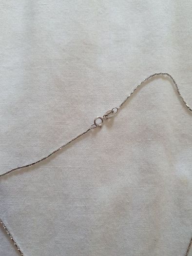 White gold 9ct Diamond Cross
