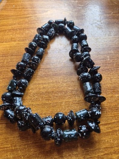 Vintage Exceptionally Heavy Beads Necklace