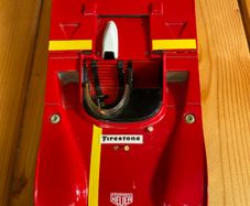 COLLECTABLE FERRARI 312 P Boxer 1972 - Vintage diecast 1:18 Scale model