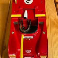 COLLECTABLE FERRARI 312 P Boxer 1972 - Vintage diecast 1:18 Scale model