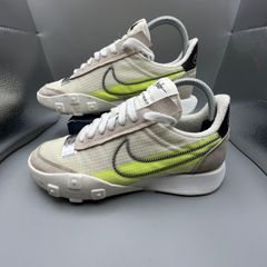 Nike Trainers Womens Size UK 5 EU 38.5 Waffle Racer 2X Summit White Volt Shoes