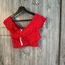 BNWT River Island Red Crop Top Image 3
