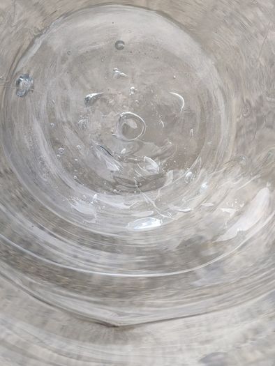 Hand blown glass swan