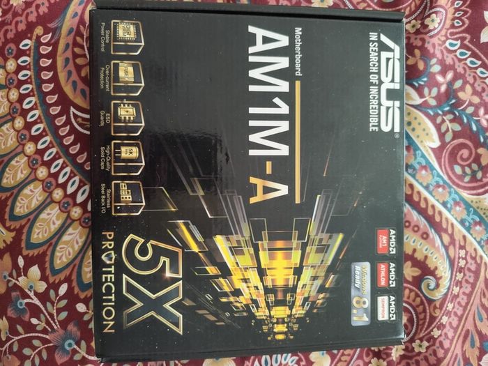 ASUS AM1M-A Micro-ATX Motherboard (AMD Socket AM1) - Great Condition