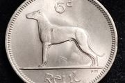 Ireland - 1960 - 6 Pence - Wolfhound - UNC - KM.13a - [2763]