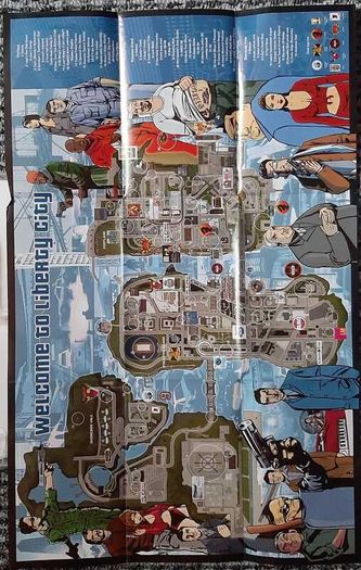 Grand Theft Auto III PC CIB  Discs, Manual & Original Map Poster