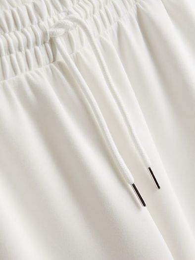 New relaxed fit Wide leg joggers with an elasticated waistband and side pockets: medium  Size 12 or 14