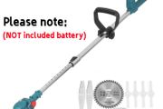 21V 900W Electric Lawn Mower Li-ion Cordless Grass Trimmer Pruning Garden Tools Compatible Makita 18V Battery