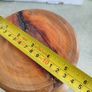 Beautiful  handmade wood turning. wood bowl has natural knot inside the bowl excellent condition Image 4