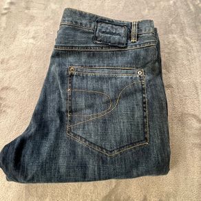 Oska 505 Womens Jeans - Size 5 - W36 L34 Blue Denim - Baggy Wide