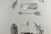 Feather &amp; Flint Native American Indian art decal/sticker/art transfer for children's room