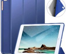 For Apple iPad 11th Gen 11" 2025 Tri Fold Pen Slot Wallet Case Navy
