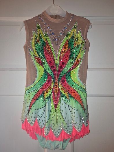 rhythmic gymnastic leotard
