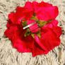 Vibrant Pink Flower Hair Clip  Bold & Beautiful Image 2