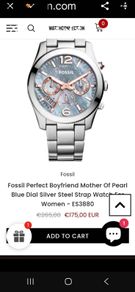 ladies fossil watche