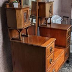 vintage dressing table