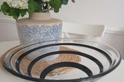 Beautiful Handblown Art Glass Centerpiece